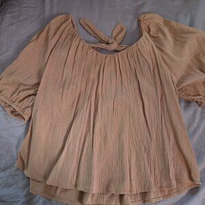 Old Navy Tie Back Top Size M